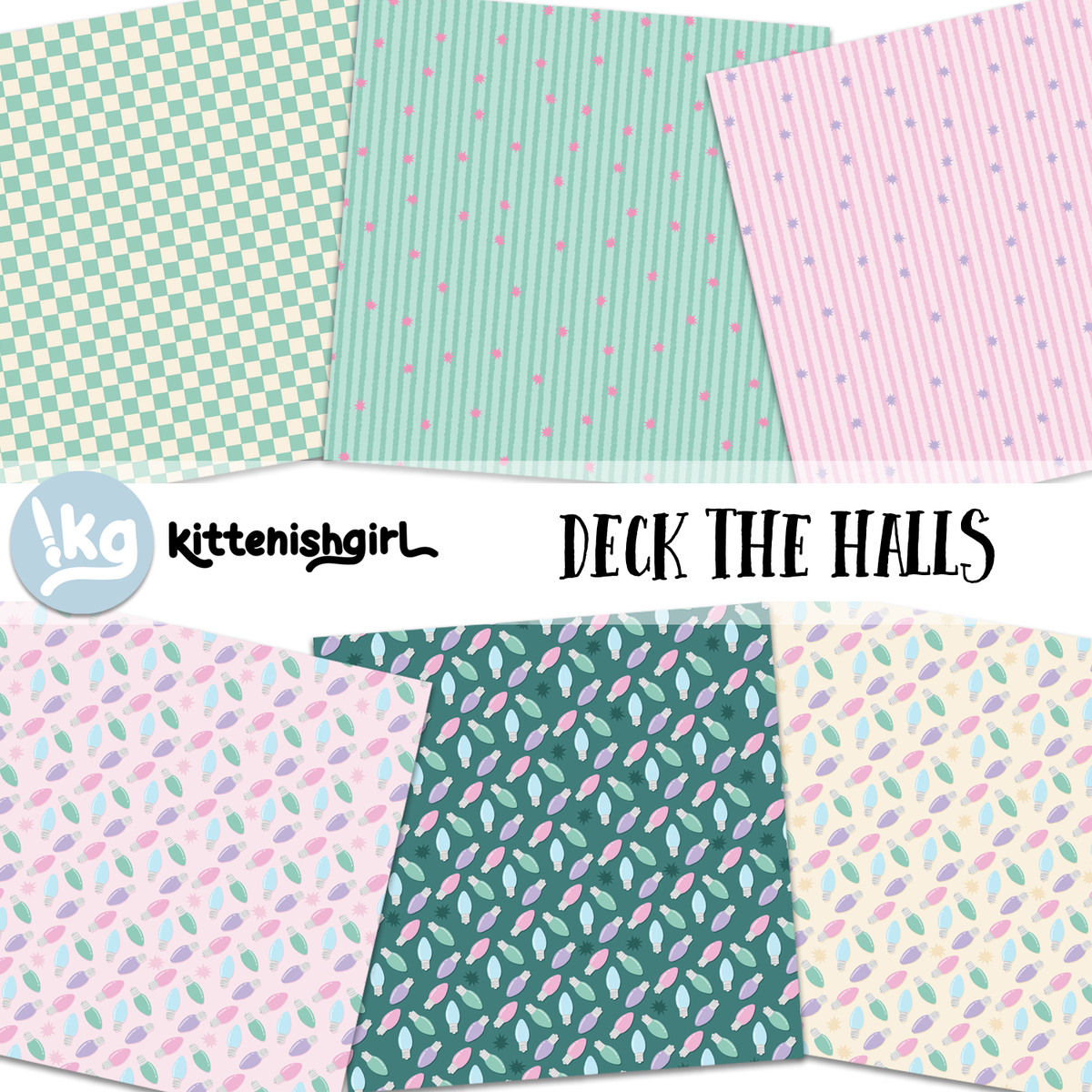 Deck the Halls // Digital Papers