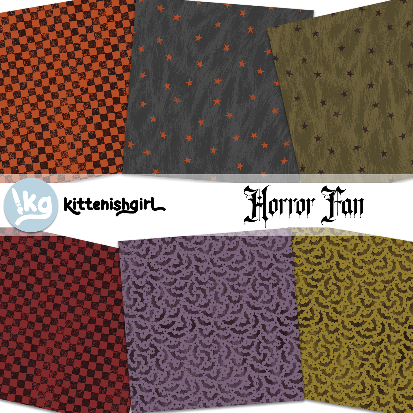 Horror Fan // Digital Papers