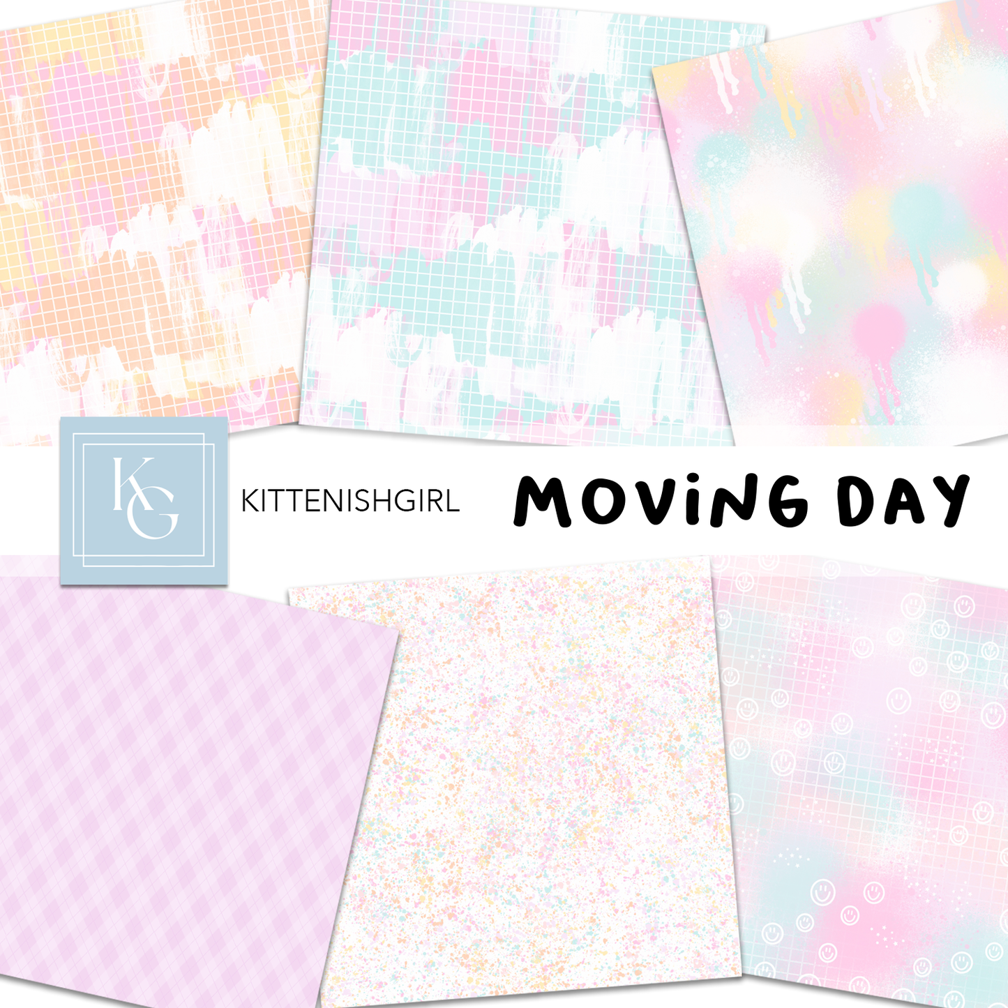 Moving Day // Digital Papers