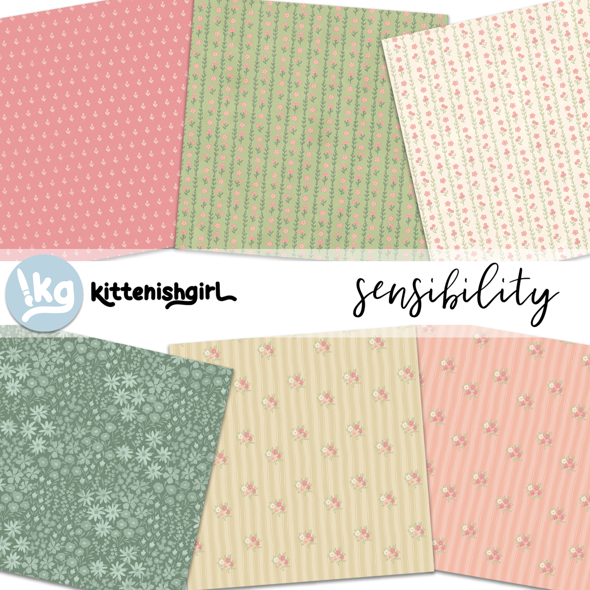 Sensibility // Digital Papers