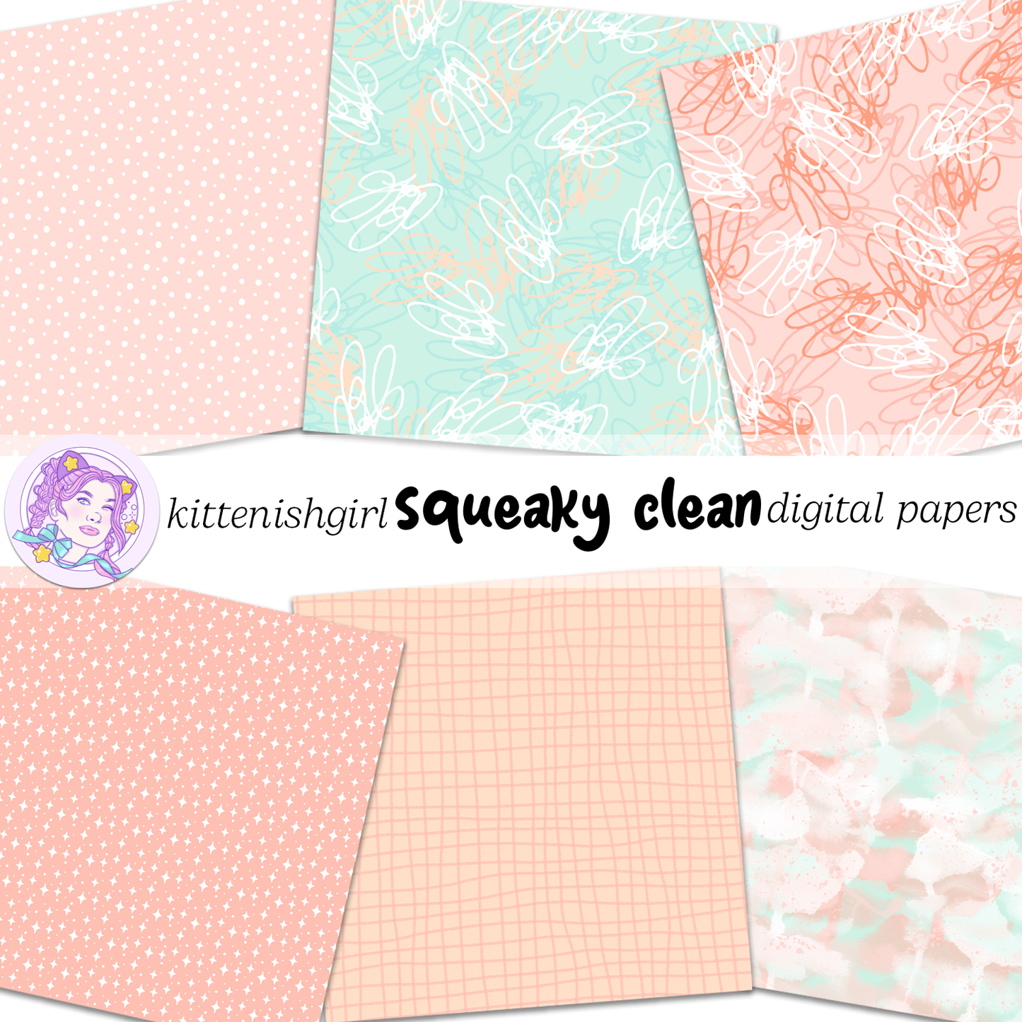 Squeaky Clean // Digital Papers