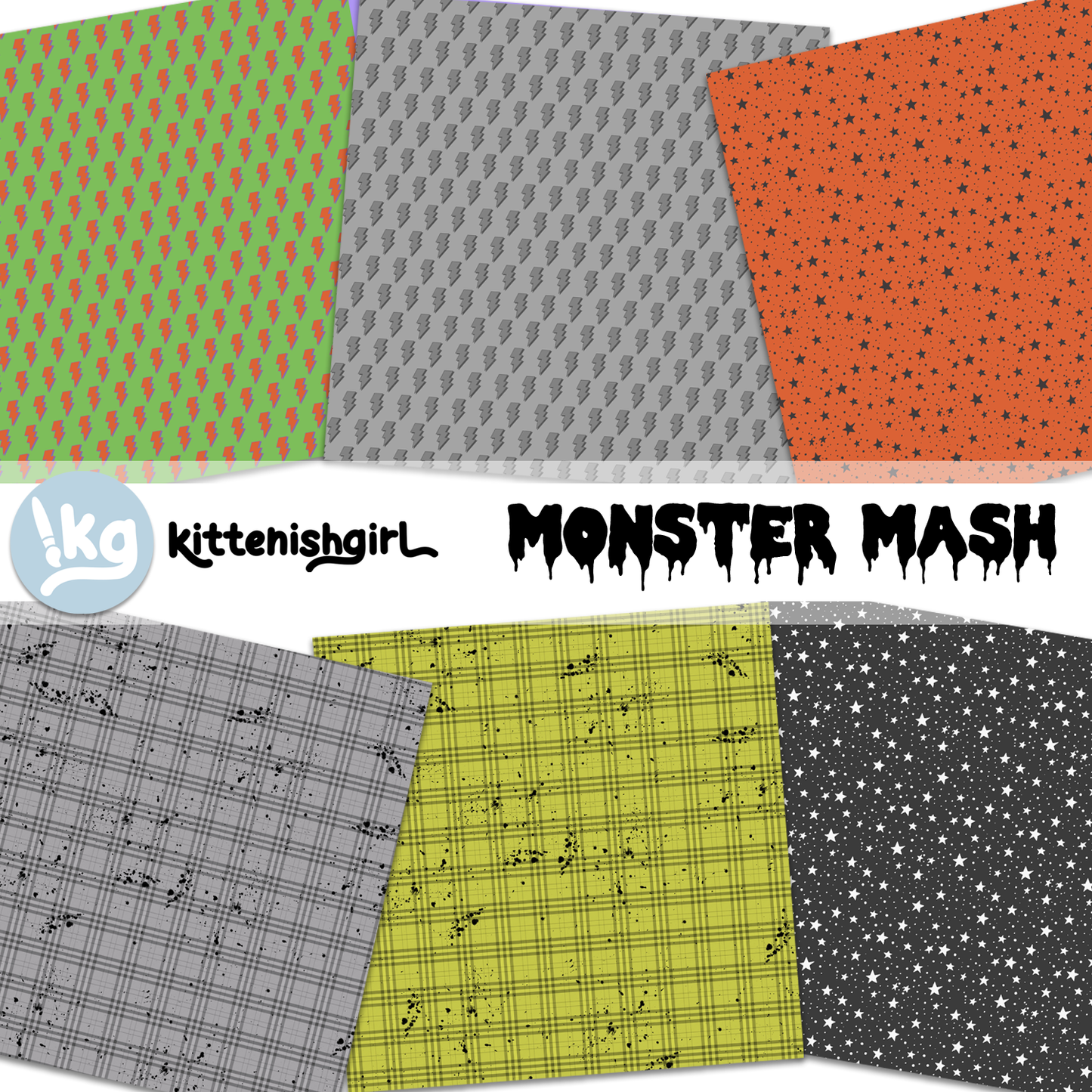 Monster Mash // Digital Papers