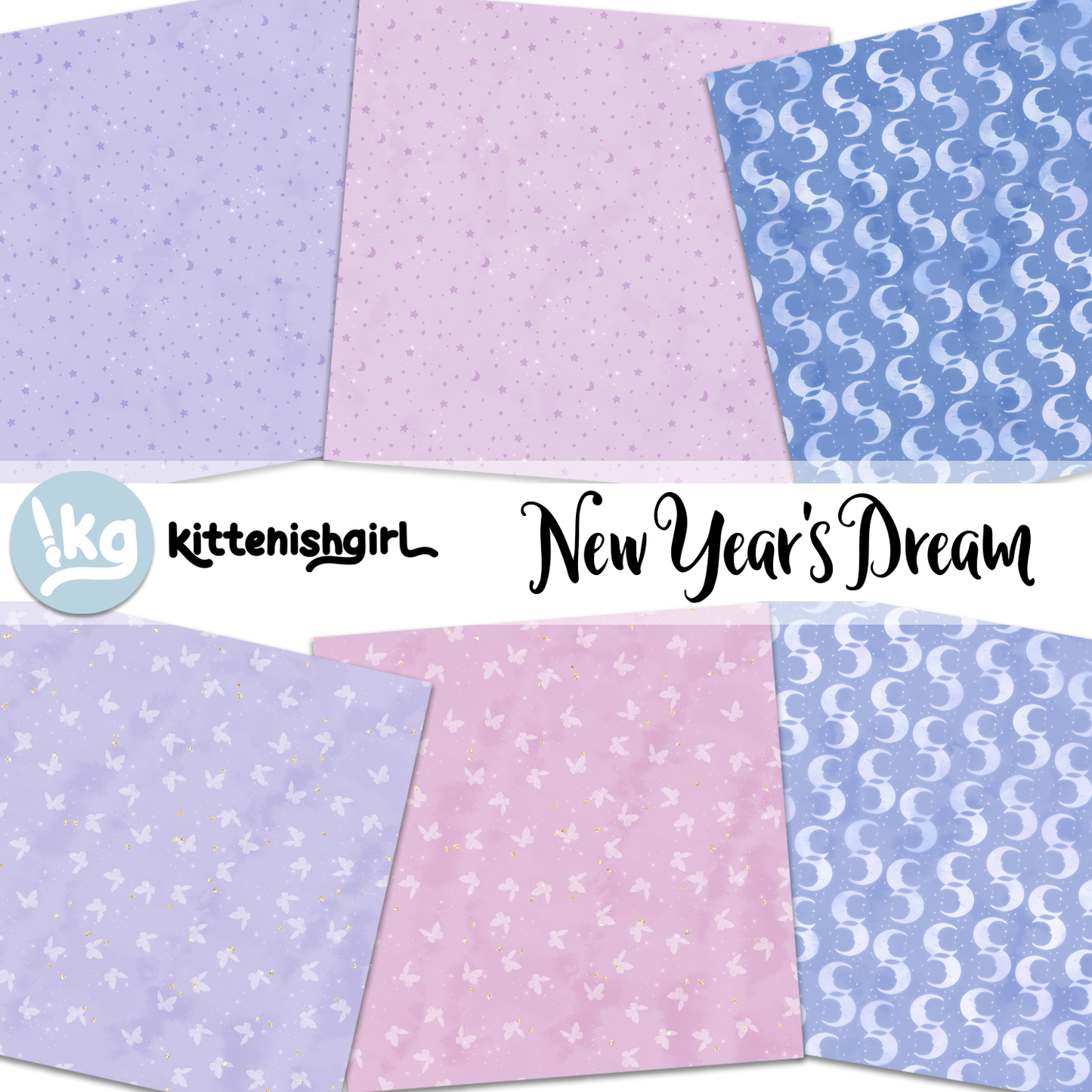 New Year's Dream // Digital Papers