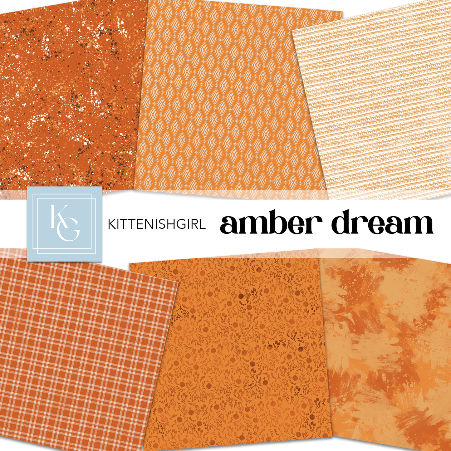 Amber Dream // Digital Papers