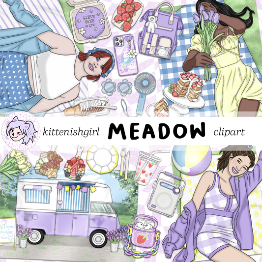 Meadow // Clip Art