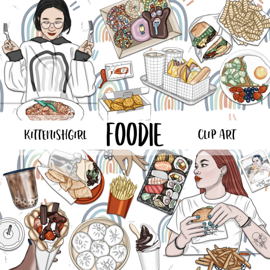 Foodie // Clip Art