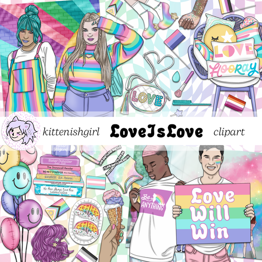 LoveIsLove // Clip Art