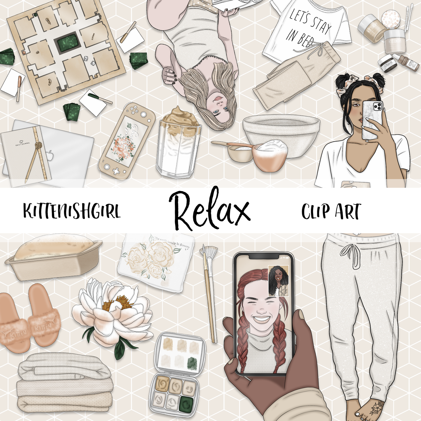 Relax // Clip Art