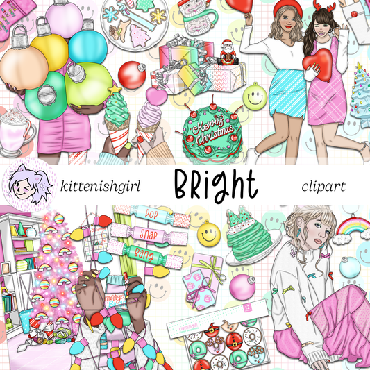 Bright // Clip Art