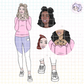 Pet Pawty // Clip Art