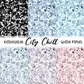 City Chill // Glitter Digital Papers