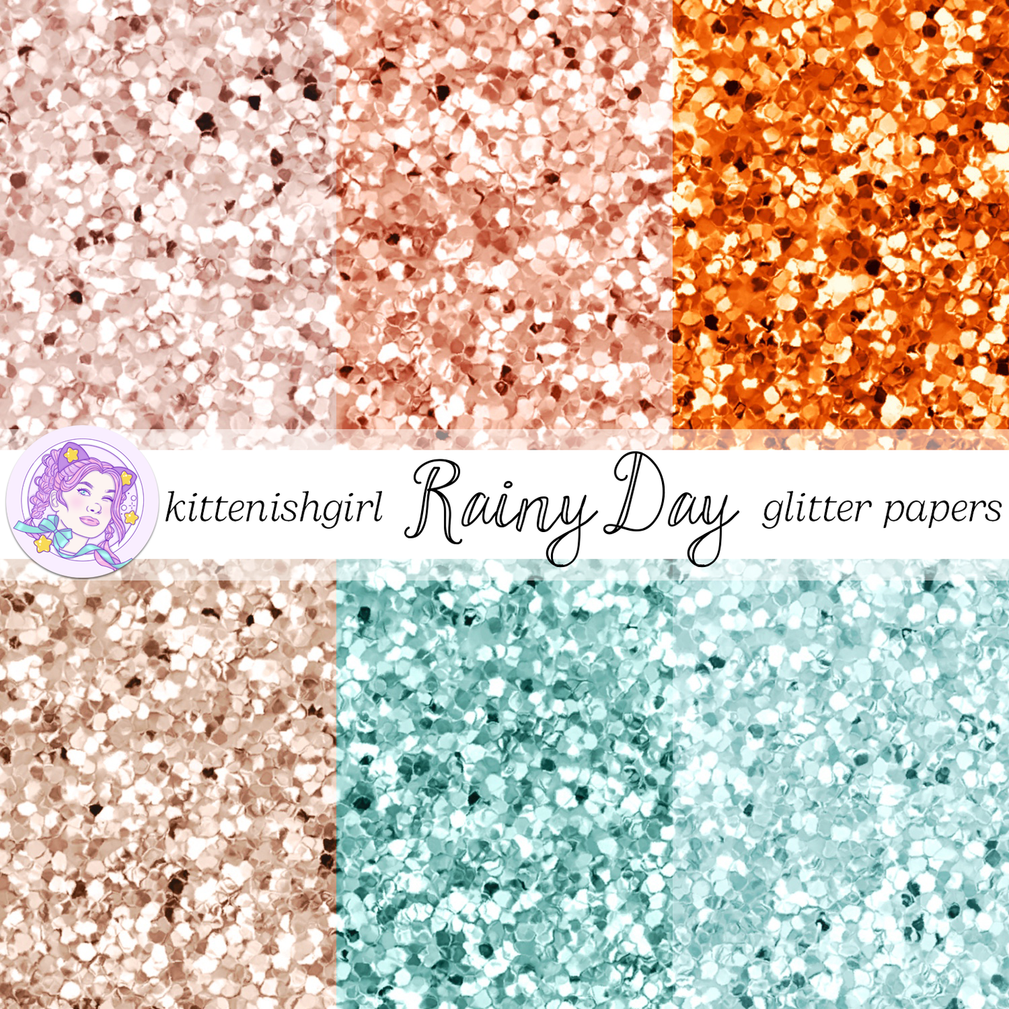 raining glitter