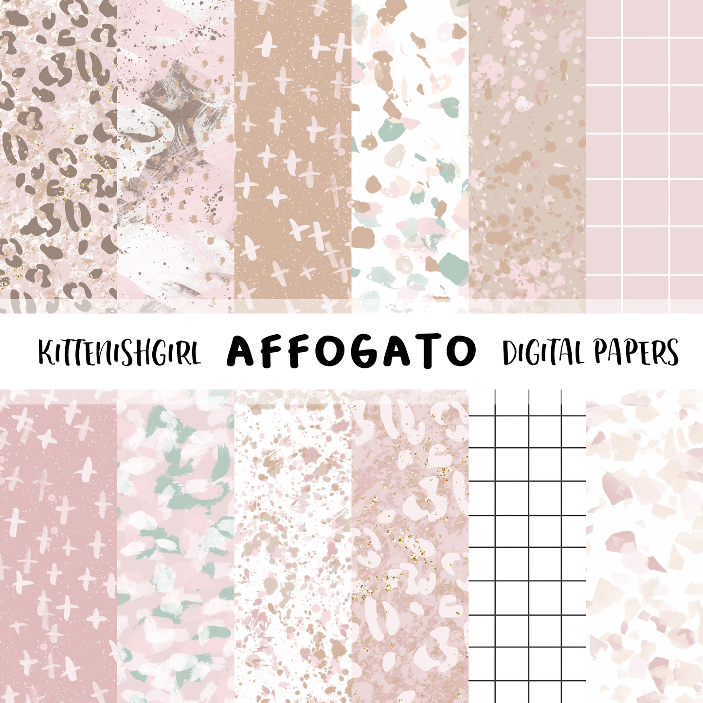 Affogato // Digital Papers