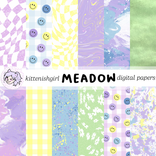Meadow // Digital Papers