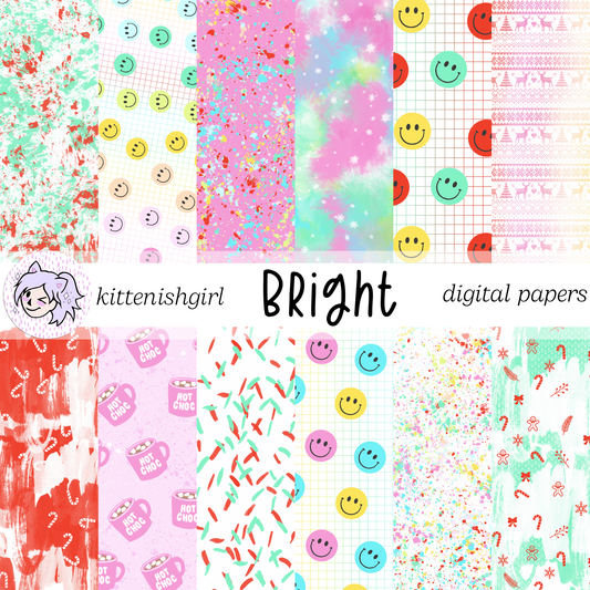 Bright // Digital Papers