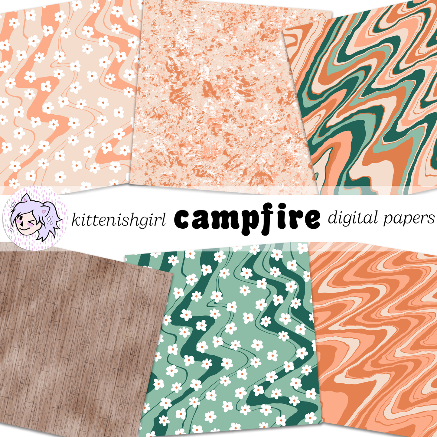 Campfire // Digital Papers