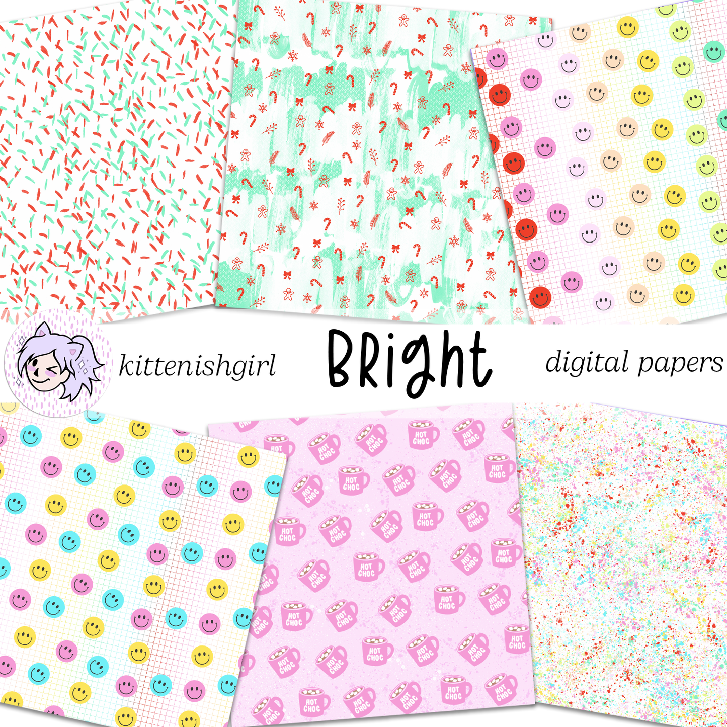 Bright // Digital Papers