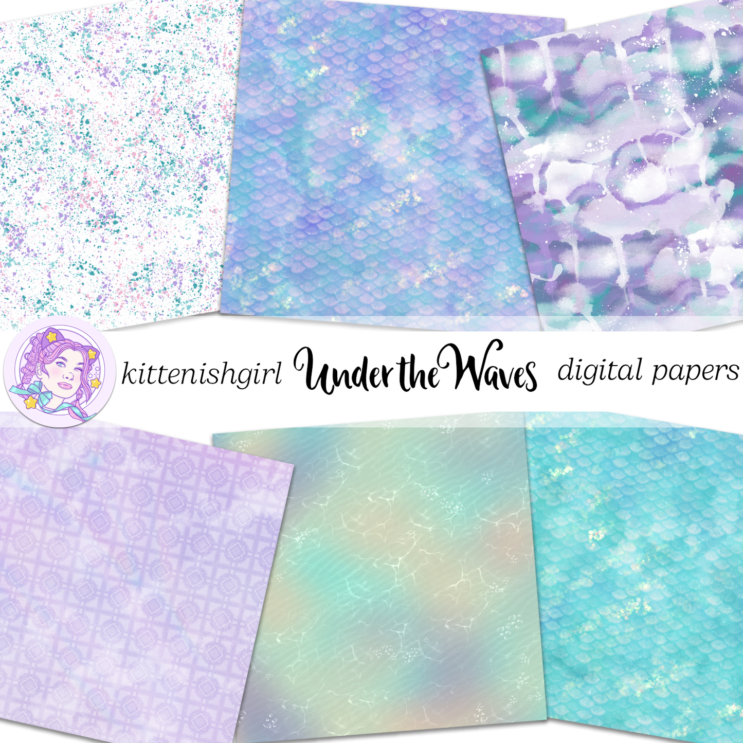 Under the Waves // Digital Papers