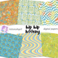 Hip Hip Hooray - Bright // Digital Papers