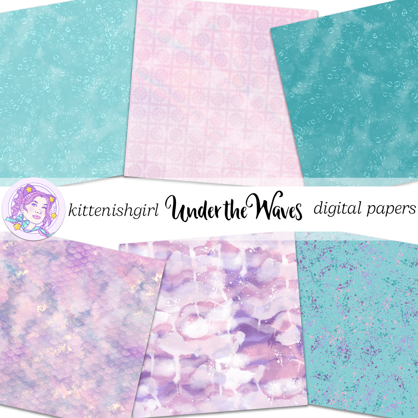 Under the Waves // Digital Papers