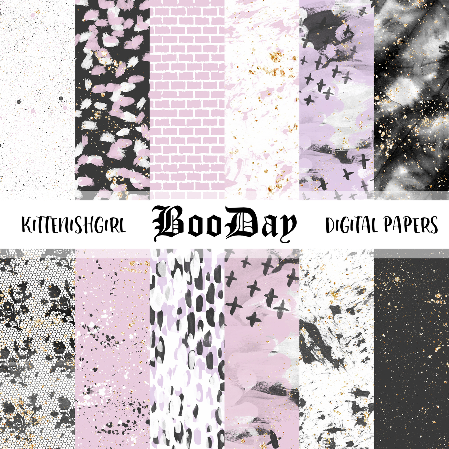 BooDay // Digital Papers