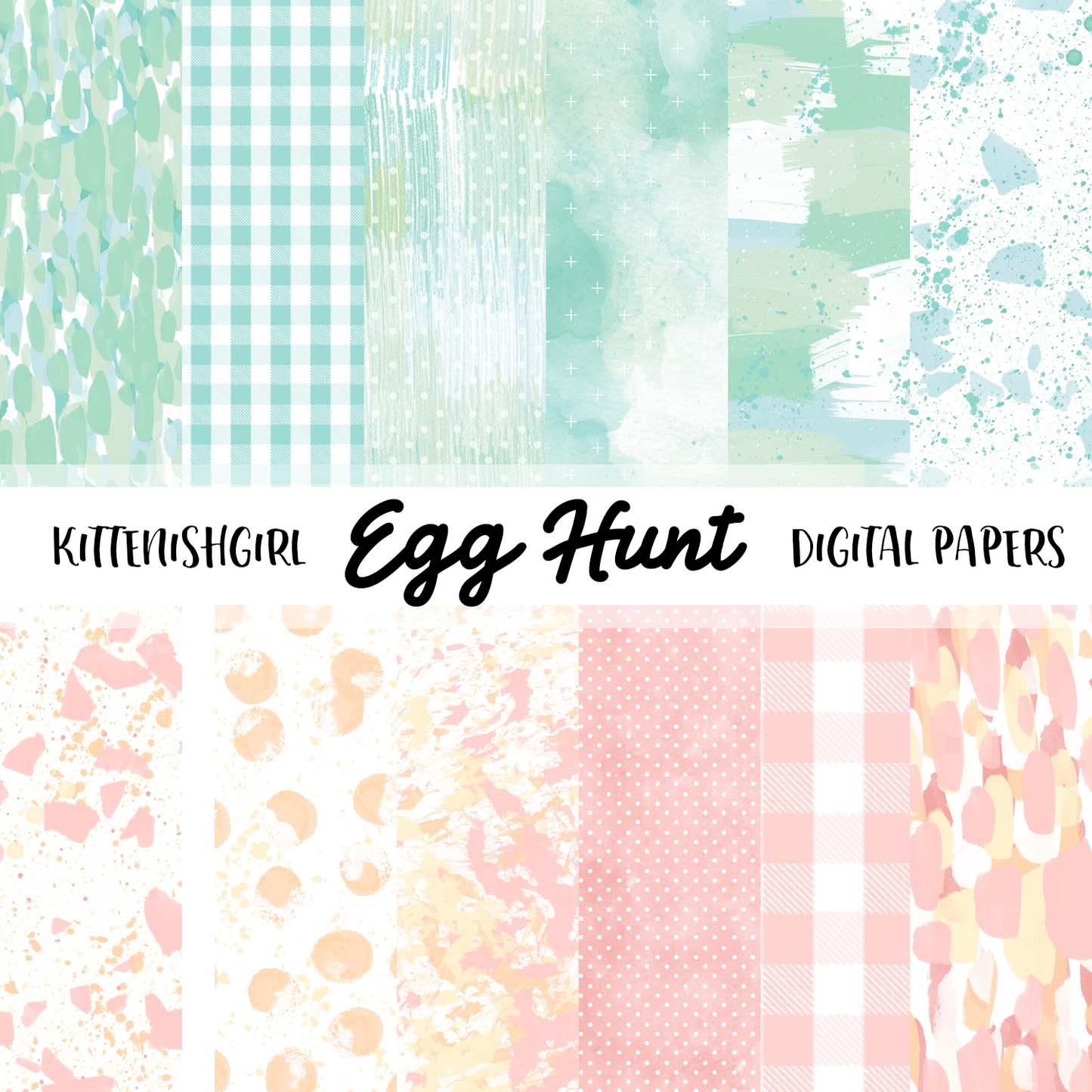 Egg Hunt // Digital Papers